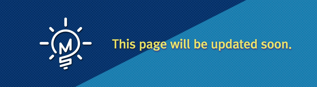 This page will be updated soon.